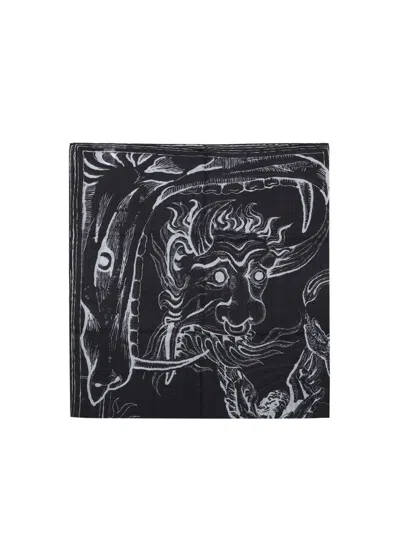 Givenchy Virgin Wool Shawl In Multi