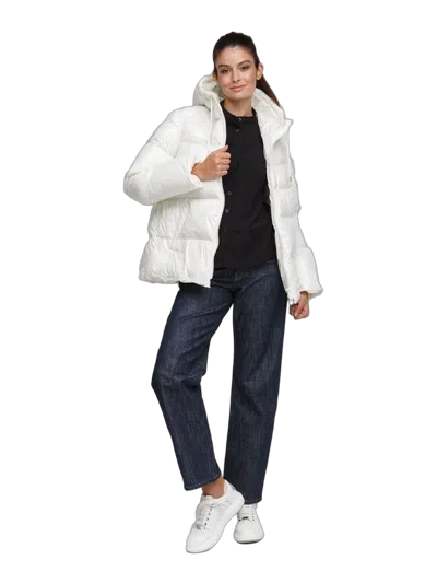 Pinko Eleodoro Down Jacket In White