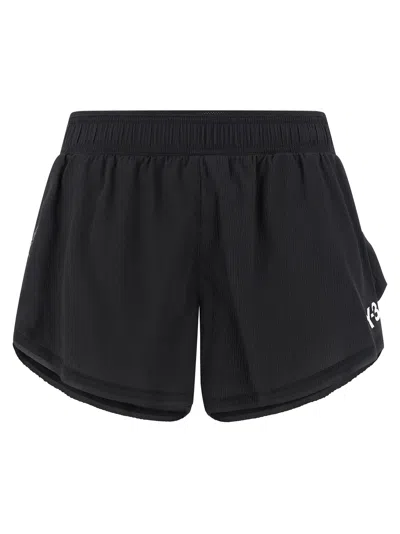Y-3 Technical Polyamide Bermuda Shorts In Black
