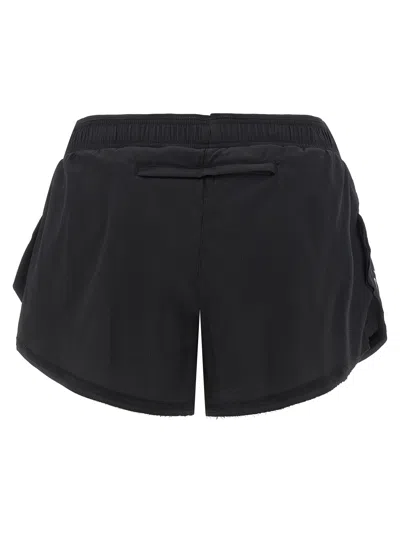Y-3 Technical Polyamide Bermuda Shorts In Black