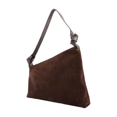 Staud Dani Shoulder Bag In Brown