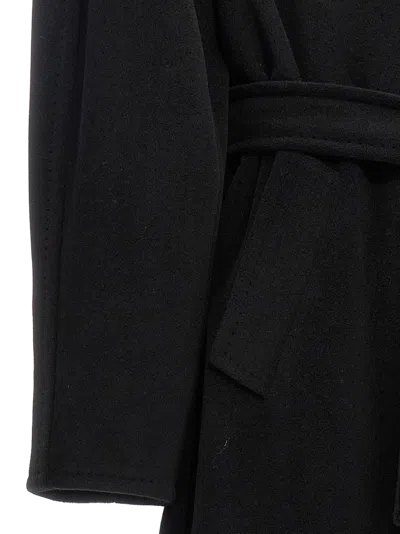 Max Mara Madame Coat In Black