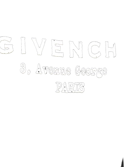 Givenchy Cotton Logo Print Regular Fit T-shirt In Black