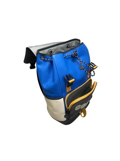 Coach Track Backpack In Multicolor