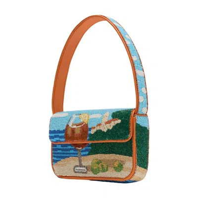 Staud Tommy Shoulder Bag In Multi