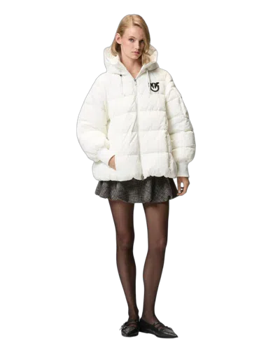 Pinko Crusca Down Jacket In White