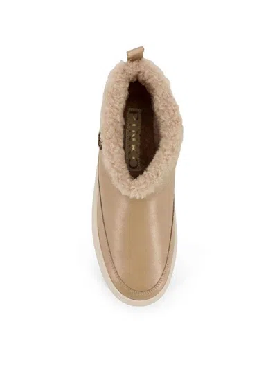 Pinko Yoko Boot In Peach