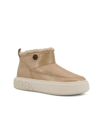 Pinko Yoko Boot In Peach