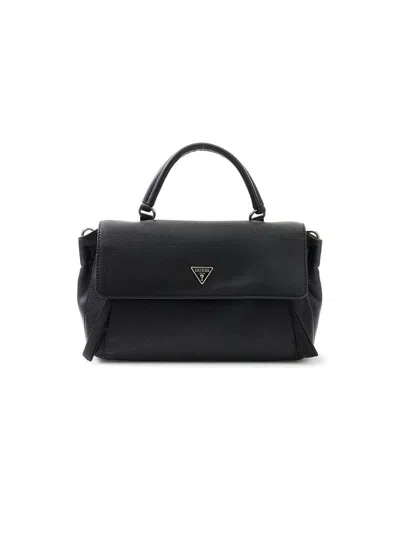 Guess Devon Top Handle Bag In Black