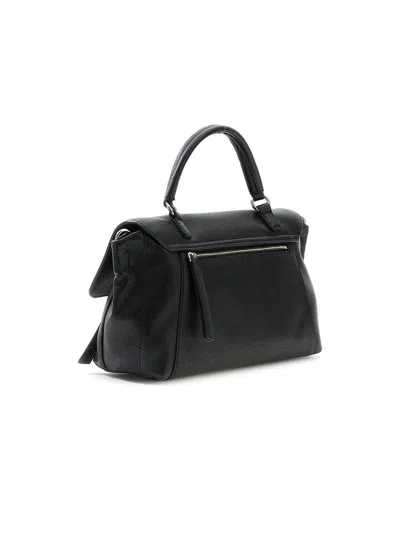 Guess Devon Top Handle Bag In Black