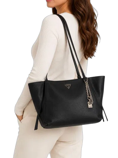 Guess Devon Tote Bag In Black