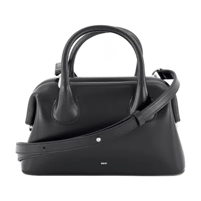 Osoi Boat Mini Top Handle Bag In Black