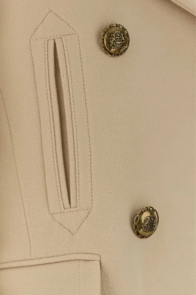 Zimmermann Sand Wool Blend Hypnotic Coat In Neutral