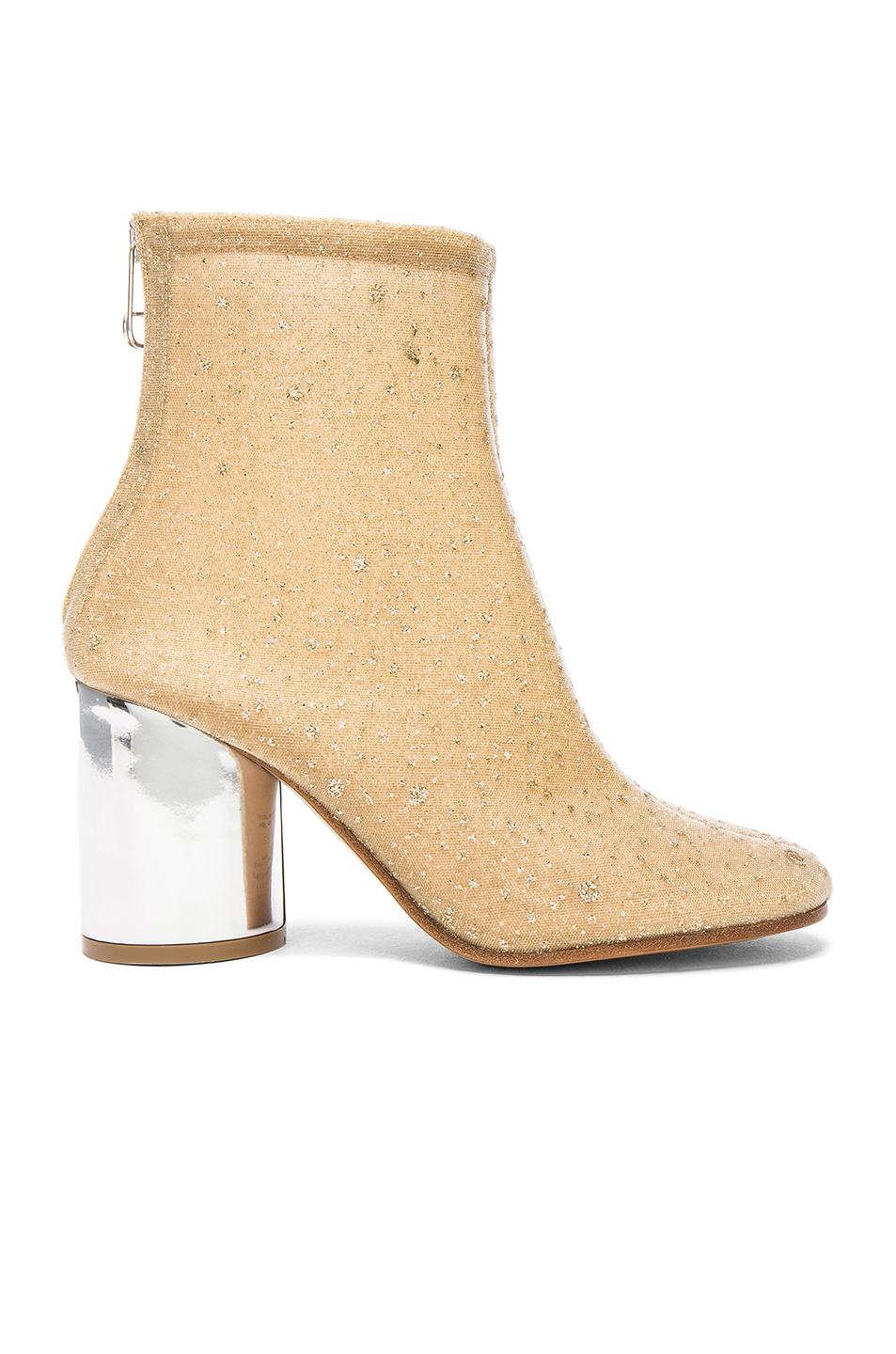 maison margiela glitter boots