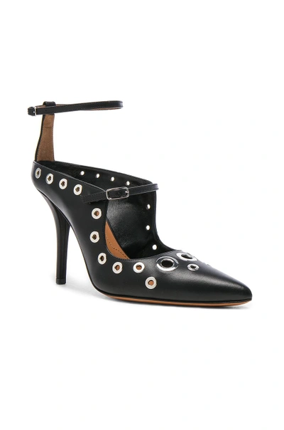 Shop Givenchy Feminine Eyelet Pump In Black