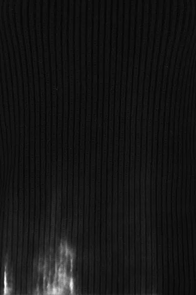 Off-white Virgin Wool Ribbed Sweater In Black