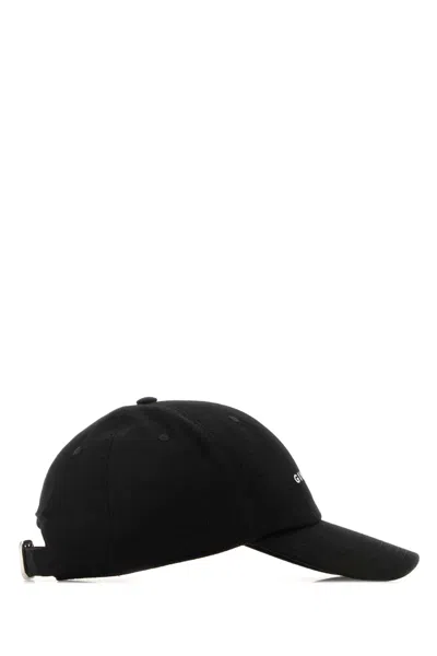 Givenchy Bpz0cap0c4 Logo-embroidered Cotton Twill Baseball Cap In Black