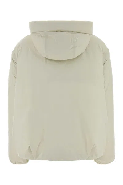 Herno Laminar Laminar Goretex Jacket With Hood In Beige