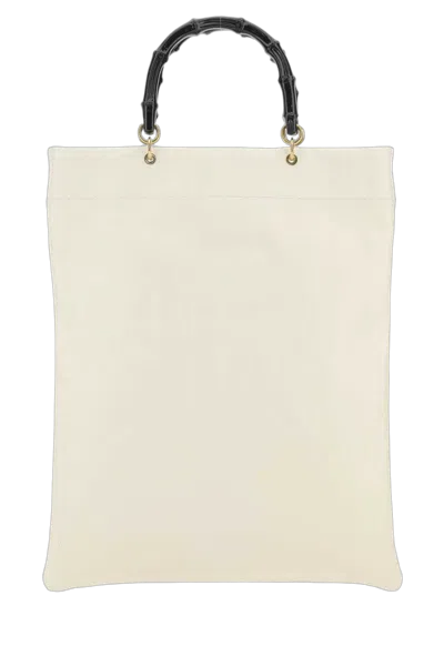 Jil Sander Leather Top Handle Top Handle Bag In Beige
