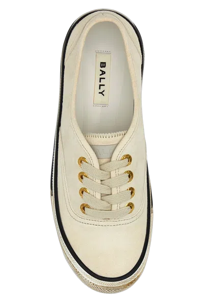 Bally Canvas Low-top Sneaker In Neutral