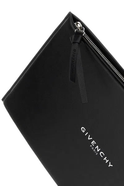 Givenchy Paris Clutch In Black