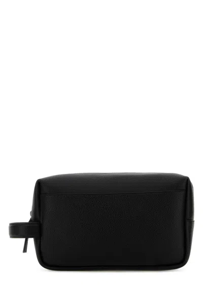 Givenchy Leather Wash Case Toiletry Case In Black