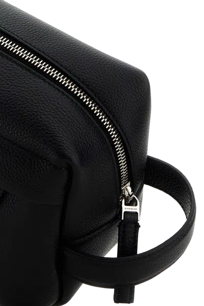 Givenchy Leather Wash Case Toiletry Case In Black