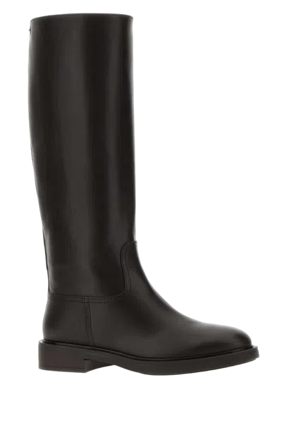 Gianvito Rossi Tall Leather Boot In Multi