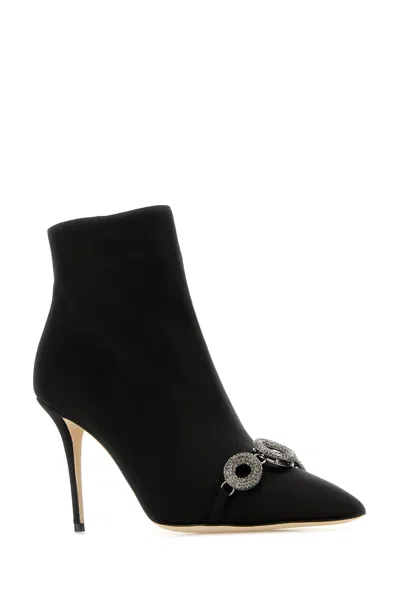 Manolo Blahnik Blck Boot In Black