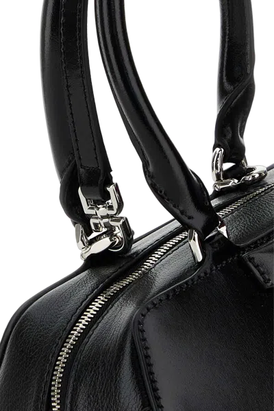 Givenchy Calf Leather Shoulder Bag In Black