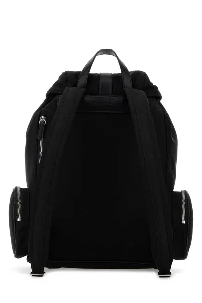 Stella Mccartney Nylon Backpack Backpack In Black