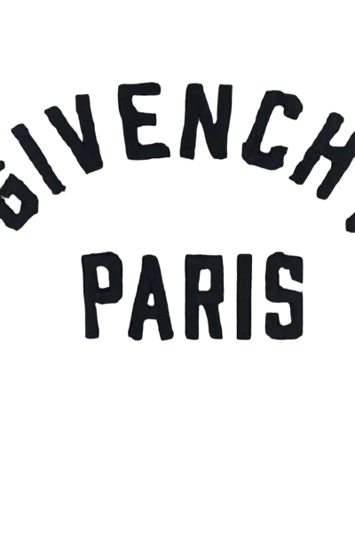 Givenchy Turtleneck Sweater In Cotton With Paris Embroidery Clothing In Blue