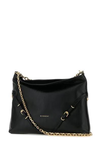 Givenchy Calf Leather Shoulder Bag In Black