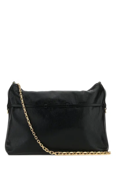 Givenchy Calf Leather Shoulder Bag In Black