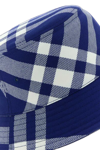 Burberry Embroidered Polyester Blend Bucket Hat In Multi