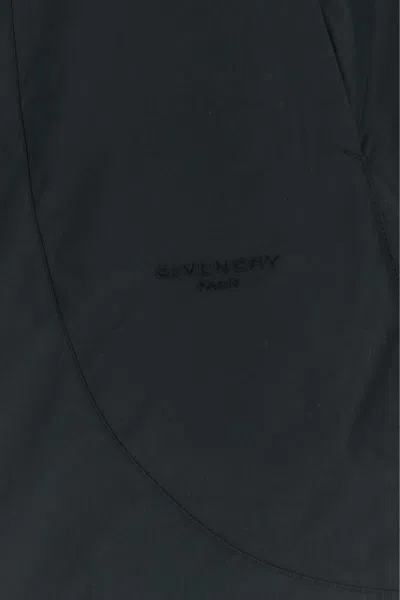 Givenchy Cotton-polyester Drawstring Joggers In Black