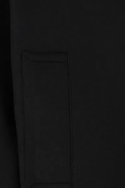 Palm Angels Logo-print Single-breasted Coat In Blue