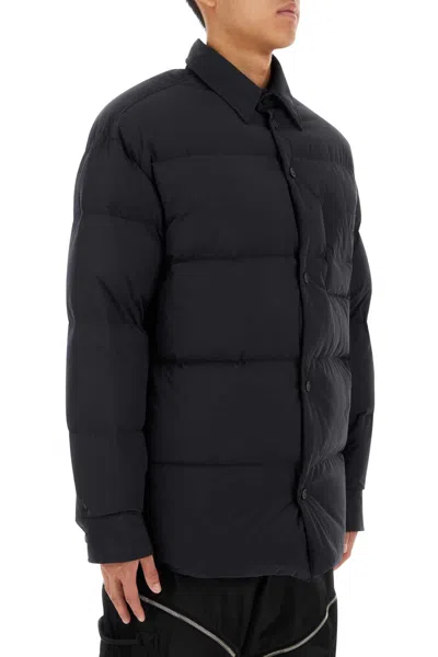 Off-white Off White Men Black Polyester Down Jacket In Black