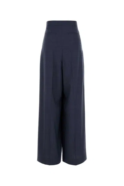 Givenchy Pleated Pants In Blue