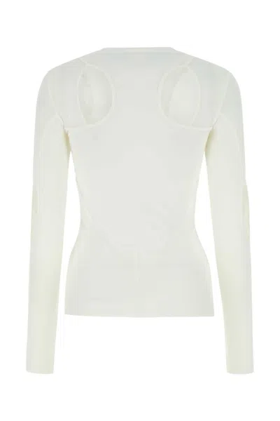 Givenchy Stretch Nylon Long-sleeve Top In White