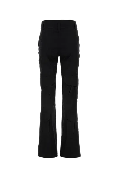 Givenchy Multi-pocket Cotton Cargo Pants In Black