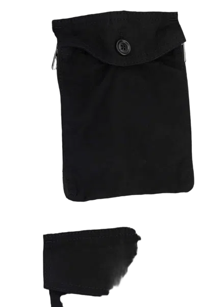 Dolce & Gabbana Multi-pocket Cotton-blend Cargo Pants In Black