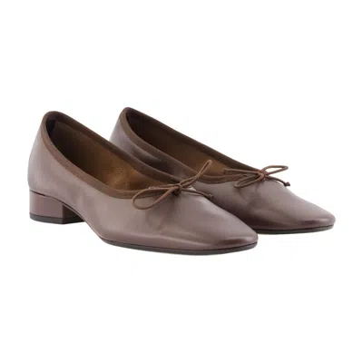 Aeyde Onda Flat In Brown