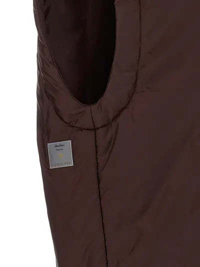 Max Mara The Cube Vest In Brown