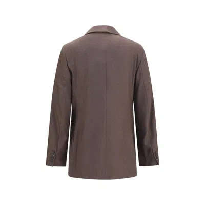 Max Mara Cloruro Blazer In Brown