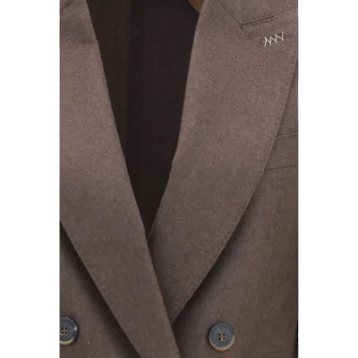 Max Mara Cloruro Blazer In Brown