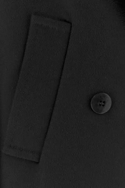 Mm Studio Mastro Wool Jacket In Black