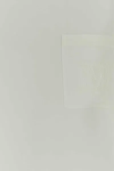 Max Mara Maximal Draping Silk Pagano T-shirt In White