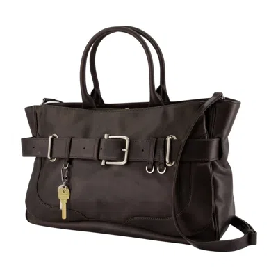 Osoi Top Handle Bag In Brown