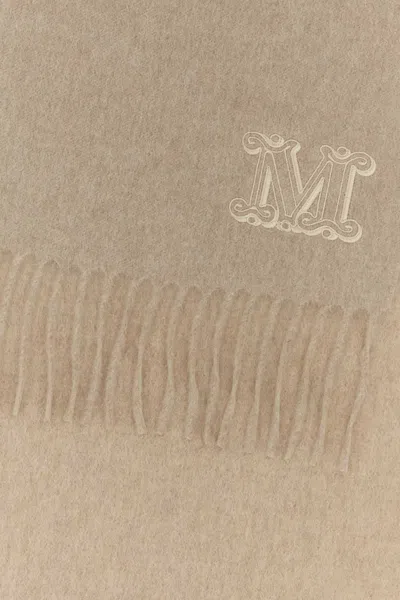 Max Mara Scarf In Beige